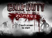 Call of Duty: World At War: Zombies title screen